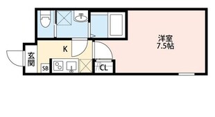 新小岩駅 徒歩9分 1階の物件間取画像